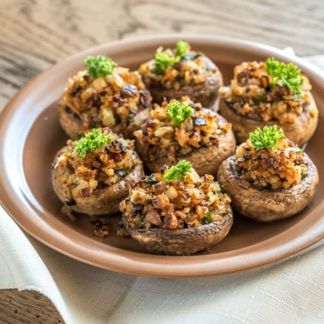 Stuffed Mushrooms.
