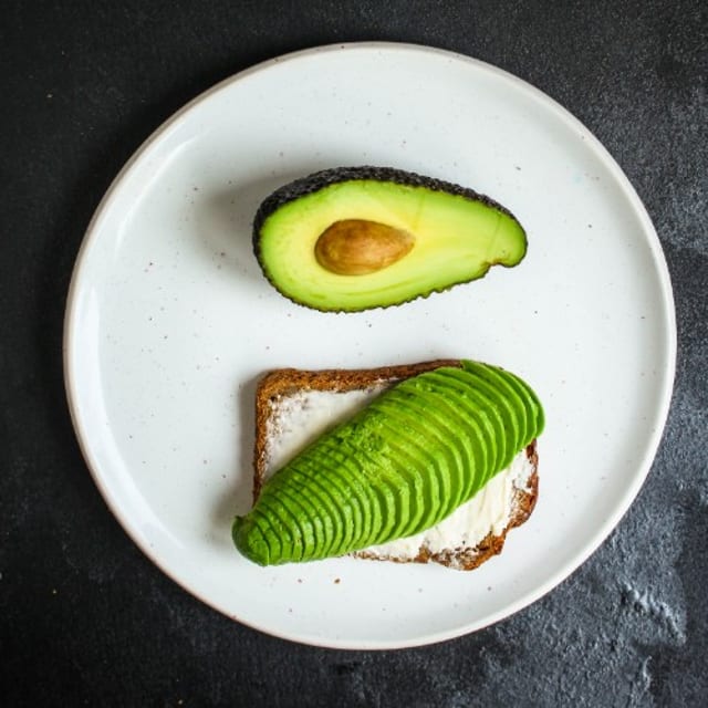 Sliced Tomato or Avocado.