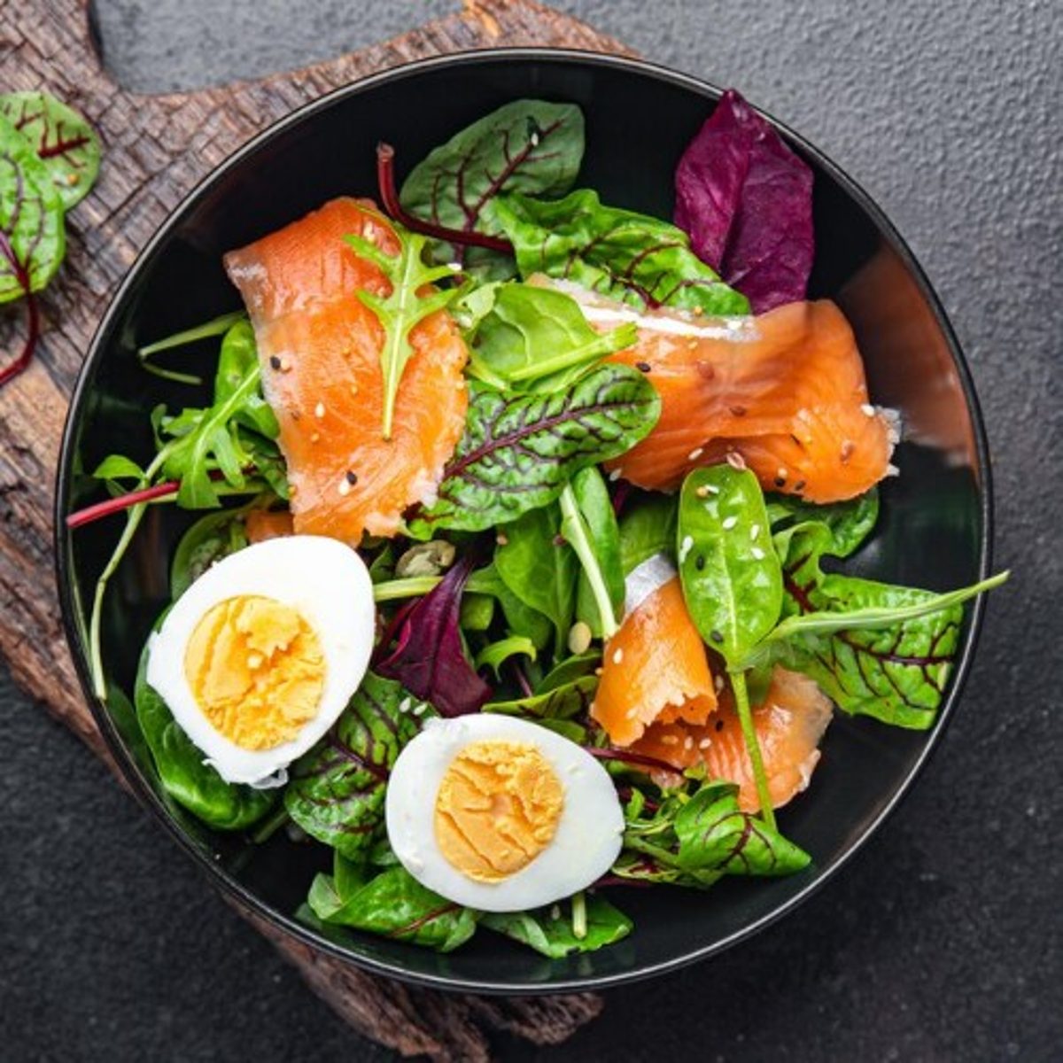 Sweet Chile Salmon Salad
