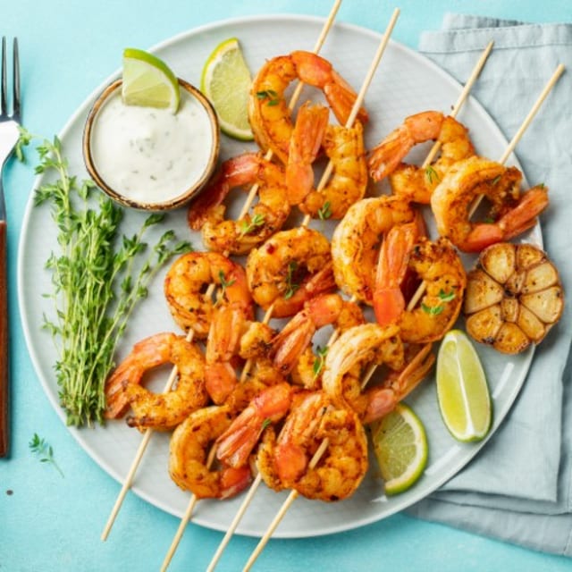 Louisiana Garlic Shrimp.