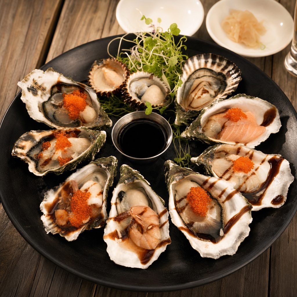 Half Pound Oysters.