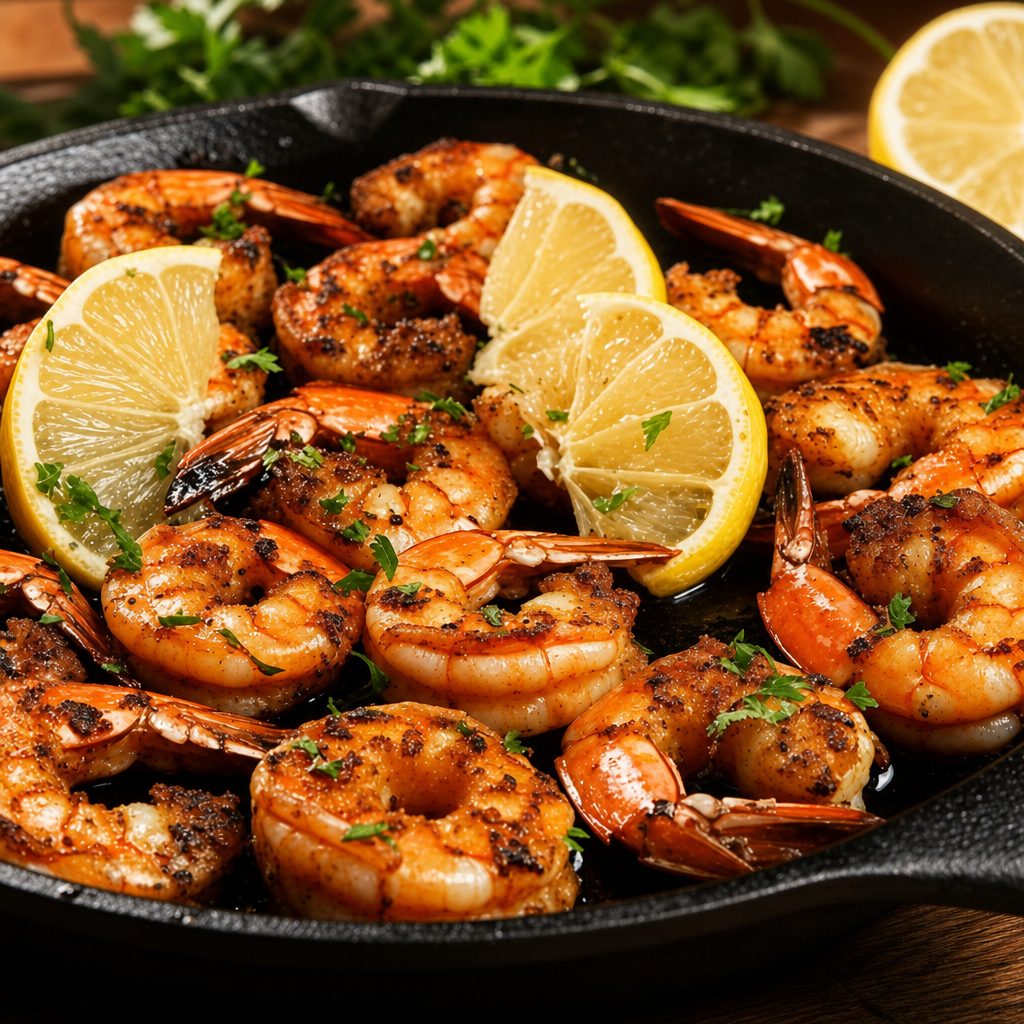 Shrimp Dinner.