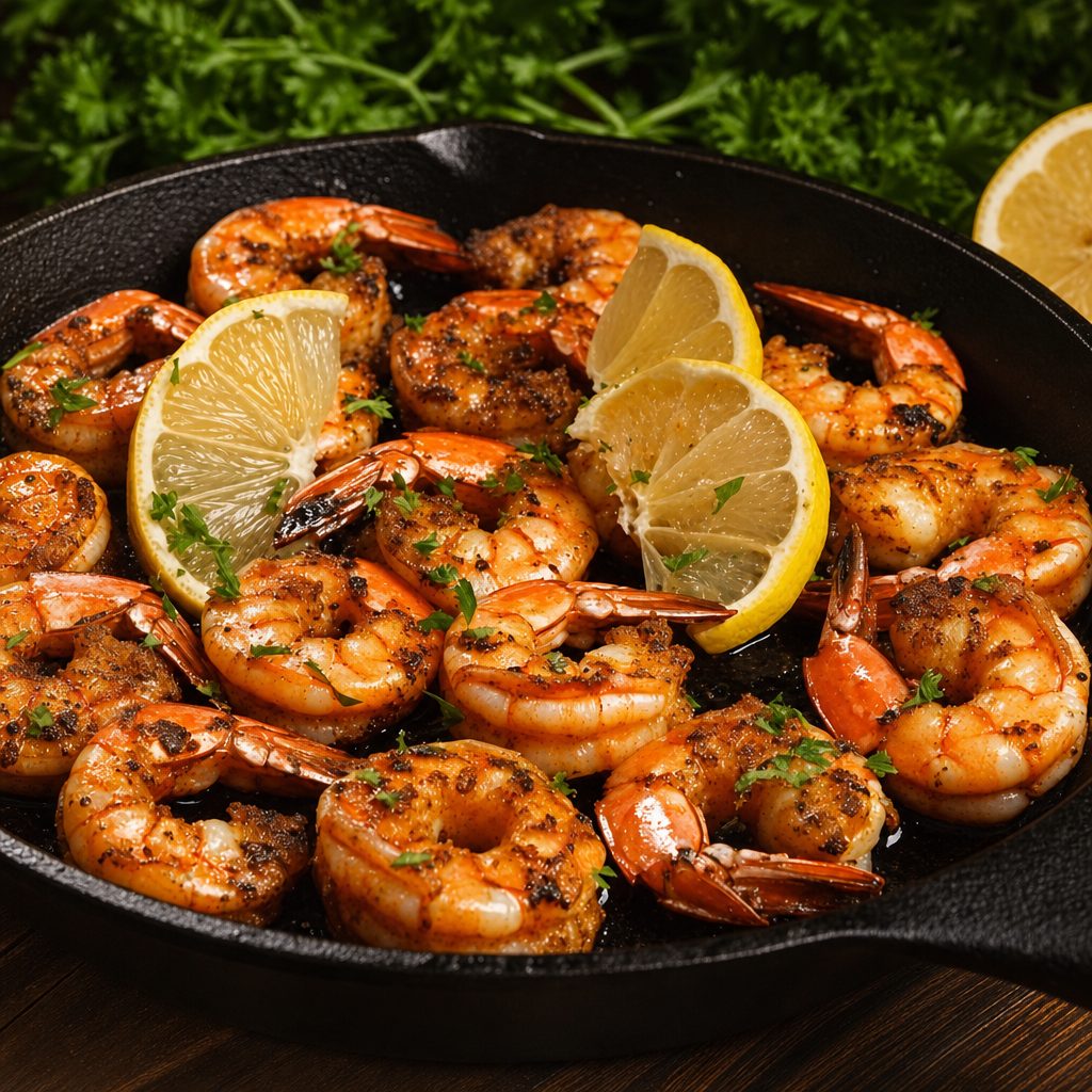 Shrimp Plate.